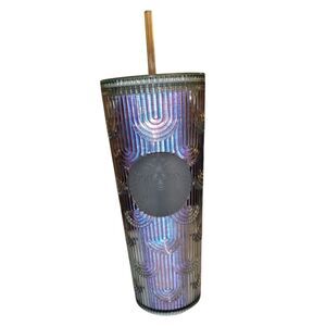 Starbucks Iridescent Tumbler with Straw